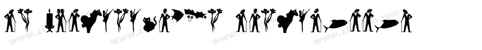 SL Mythological Silhouettes字体转换